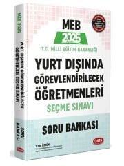 Data 2025 MEB Yurt Dışında Görevlendirilecek Öğretmenleri Seçme Sınavı Soru Bankası Data Yayınları