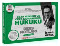 KPSS A Grubu Ceza Hukuku ve Ceza Muhakemesi Hukuku Video Ders Not İndeks Akademi Yayıncılık