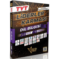 Liderler Karması TYT Dil Bilgisi Video Çözümlü 20 Yayın 40 Deneme