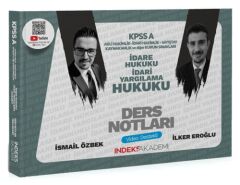 KPSS A Grubu İdare ve İdari Yargılama Hukuku Video Ders Notları İndeks Akademi Yayıncılık