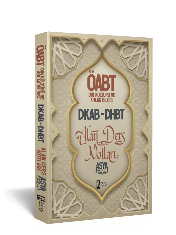 İsem Yayınları ÖABT DİN KÜLTÜRÜ VE AHLAK BİLGİSİ ALAN DERS NOTLARI