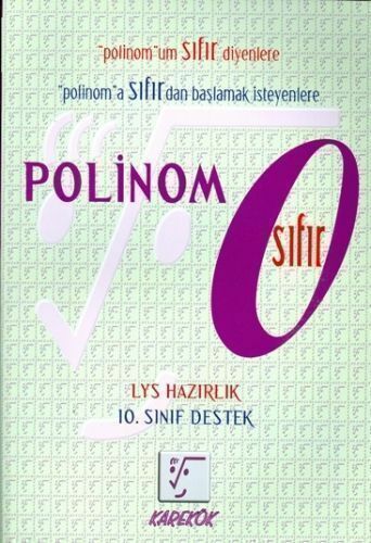 Karekök Yayınları Polinom Sıfır