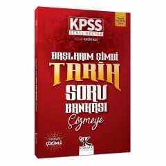 Kadir Koç Akademi KPSS Başlarım Şimdi Tarih Soru Bankası Çözmeye