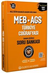Öğreti 2025 MEB-AGS Türkiye Coğrafyası Soru Bankası Çözümlü Öğreti Akademi Yayınları