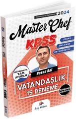 Dizgi Kitap 2024 KPSS Genel Kültür Vatandaşlık Masterchef 15 Deneme