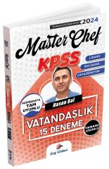 Dizgi Kitap 2024 KPSS Genel Kültür Vatandaşlık Masterchef 15 Deneme