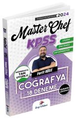 Dizgi Kitap 2024 KPSS Genel Kültür Coğrafya Masterchef 18 Deneme