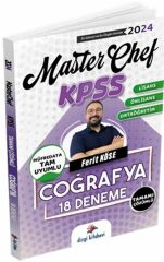 Dizgi Kitap 2024 KPSS Genel Kültür Coğrafya Masterchef 18 Deneme