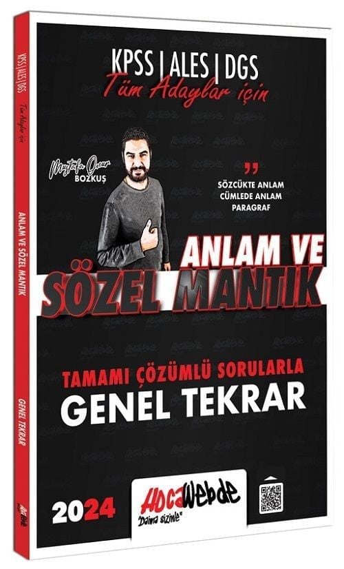 Hocawebde ALES DGS Anlam ve Sözel Mantık Çözümlü Sorularla Genel Tekrar HocaWebde