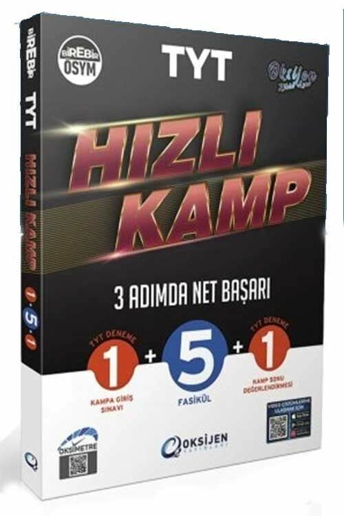 Oksijen Yayınları TYT Hızlı Kamp 3 Adımda Net Başarı