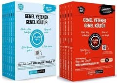 Pegem 2025 KPSS Genel Yetenek Genel Kültür Konu + Soru Bankası Modüler 2 li Set Pegem Akademi