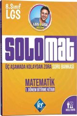 KR Akademi 8. Sınıf LGS Solomat Matematik 1. Dönem Soru Bankası