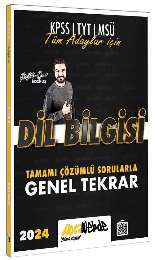 HocaWebde KPSS TYT MSÜ Dil Bilgisi Çözümlü Sorularla Genel Tekrar HocaWebde