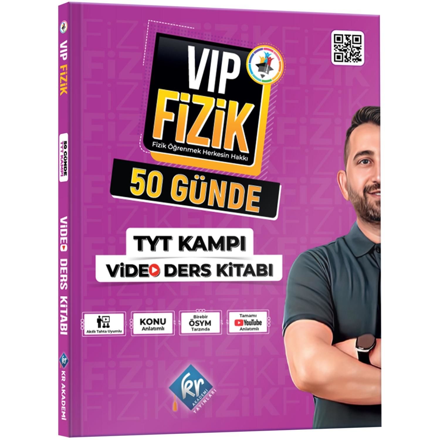 KR Akademi TYT Fizik VİP Video Ders Kitabı