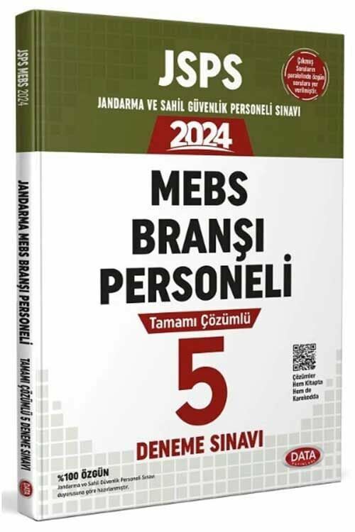 2024 JSPS MEBS Branşı Personeli 5 Deneme Çözümlü Data Yayınları