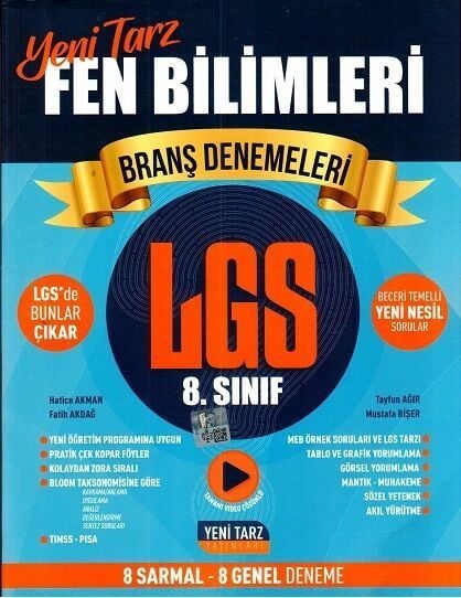 Yeni Tarz 8. Sınıf LGS Fen Bilimleri Branş Denemeleri