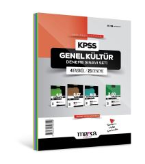 Marka 2025 KPSS Genel Kültür + Tarih + Coğrafya + Vatandaşlık 4 Fasikül 25 Deneme Set Marka Yayınları