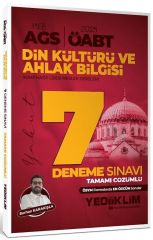 Yediiklim 2025 ÖABT MEB-AGS Din Kültürü ve Ahlak Bilgisi Öğretmenliği 7 Deneme Çözümlü - Burhan Karakışla Yediiklim Yayınları