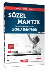 Türkçecim TV KPSS DGS ALES Sözel Mantık Soru Bankası Video Çözümlü - Ali Özbek Türkçecim TV Yayınları