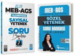 Hoca Kafası + İndeks 2025 MEB-AGS Sözel + Sayısal Yetenek Soru Bankası 2li Set Hoca Kafası + İndeks