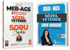 Hoca Kafası + İndeks 2025 MEB-AGS Sözel Yetenek Soru Bankası 2 li Set Hoca Kafası + İndeks Akademi