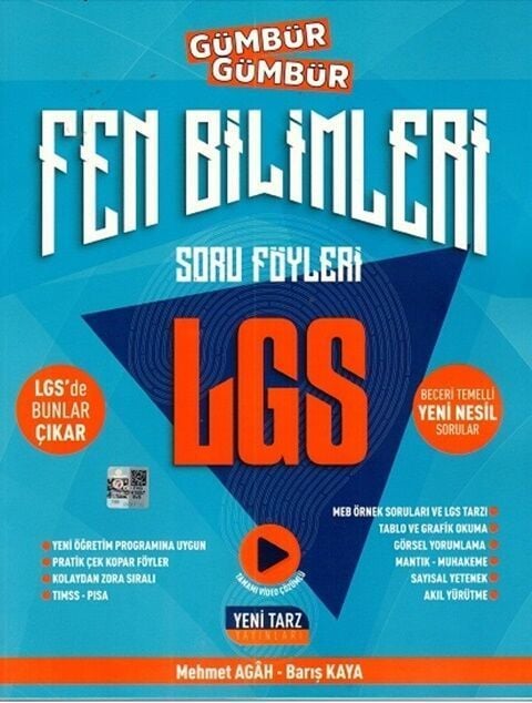 Yeni Tarz 8. Sınıf LGS Fen Bilimleri Gümbür Gümbür Soru Föyleri