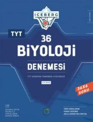 Okyanus YKS TYT Biyoloji Iceberg 36 Deneme Okyanus Yayınları