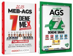Yediiklim + İndeks 2025 MEB-AGS 7+7 Deneme 2 li Set Yediiklim + İndeks Akademi Yayınları