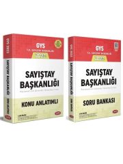 Data GYS 2023 Sayıştay Başkanlığı Personeli Konu ve Soru Seti