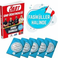 Dizgi Kitap ÖABT Sınıf Öğretmenliği Soru Bankası Çözümlü Fasikül Set - Gazi Karabulut Dizgi Kitap