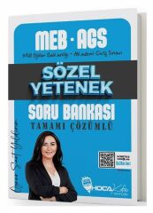 Hoca Kafası 2025 MEB-AGS Sözel Yetenek Soru Bankası Çözümlü - Öznur Saat Yıldırım