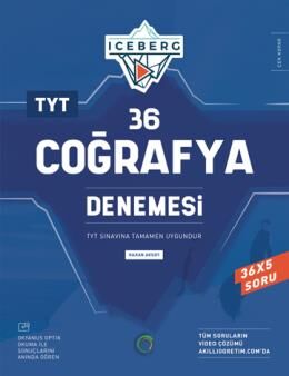 Okyanus YKS TYT Coğrafya Iceberg 36 Deneme Okyanus Yayınları