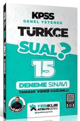 Yediiklim KPSS Türkçe Sual 15 Deneme Çözümlü - Yusuf Bayraktar Yediiklim