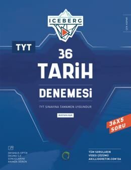 Okyanus YKS TYT Tarih Iceberg 36 Deneme Okyanus Yayınları