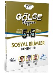 Paraf YKS TYT Sosyal Bilimler Gölge 5+5 Deneme Paraf Yayınları