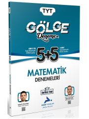 Paraf YKS TYT Matematik Gölge 5+5 Deneme Paraf Yayınları