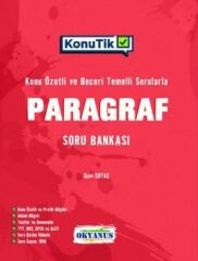 Okyanus YKS TYT AYT KPSS Tüm Adaylar İçin Paragraf KonuTik Konu Özetli Soru Bankası Okyanus Yayınları