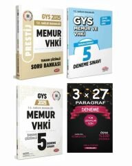 Data + Editör 2025 T.C. Sağlık Bakanlığı Memur VHKİ Tamamı Çözümlü 5+5 Deneme ve Data Prestij Soru