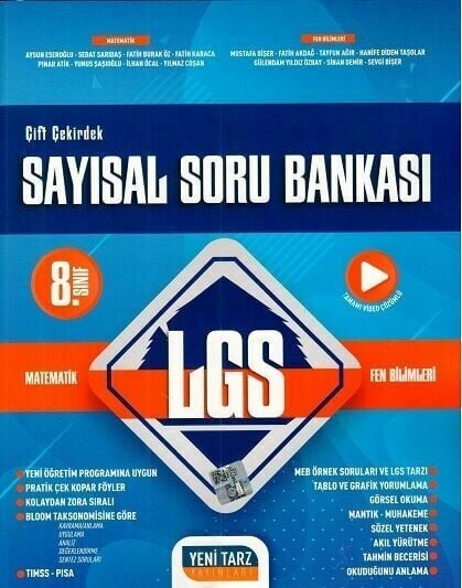 Yeni Tarz 8. Sınıf LGS Sayısal Soru Bankası