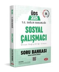 Data Yayınları 2025 ÜDS Sağlık Bakanlığı Sosyal Çalışmacı Soru Bankası