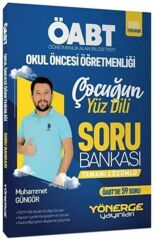 Yönerge Yayınları ÖABT Okul Öncesi Öğretmenliği Çocuğun Yüz Dili Soru Bankası
