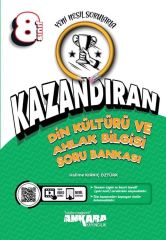 Ankara Yayıncılık 8. Sınıf Kazandıran Din Kültürü ve Ahlak Bilgisi Soru Bankası