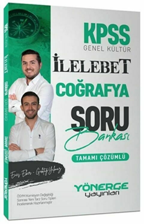 Yönerge Yayınları KPSS Coğrafya İlelebet Soru Bankası