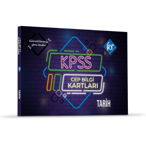 KR Akademi KPSS Tarih Cep Bilgi Kartları