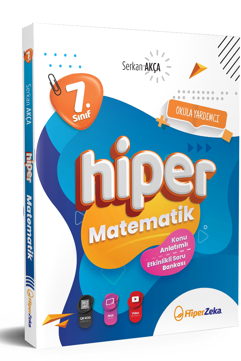 Hiper Zeka 7. Sınıf Hiper Matematik Konu Anlatımlı & Etkinlikli Soru Bankası