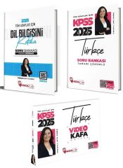 Hoca Kafası 2025 KPSS Türkçe Kafa Notlar + Soru Bankası 3 lü Set - Öznur Saat Yıldırım
