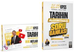 İndeks Akademi 2025 KPSS Tarih Akademisi Video Ders Notları + Soru Bankası 2 li Set - Aydın Yüce