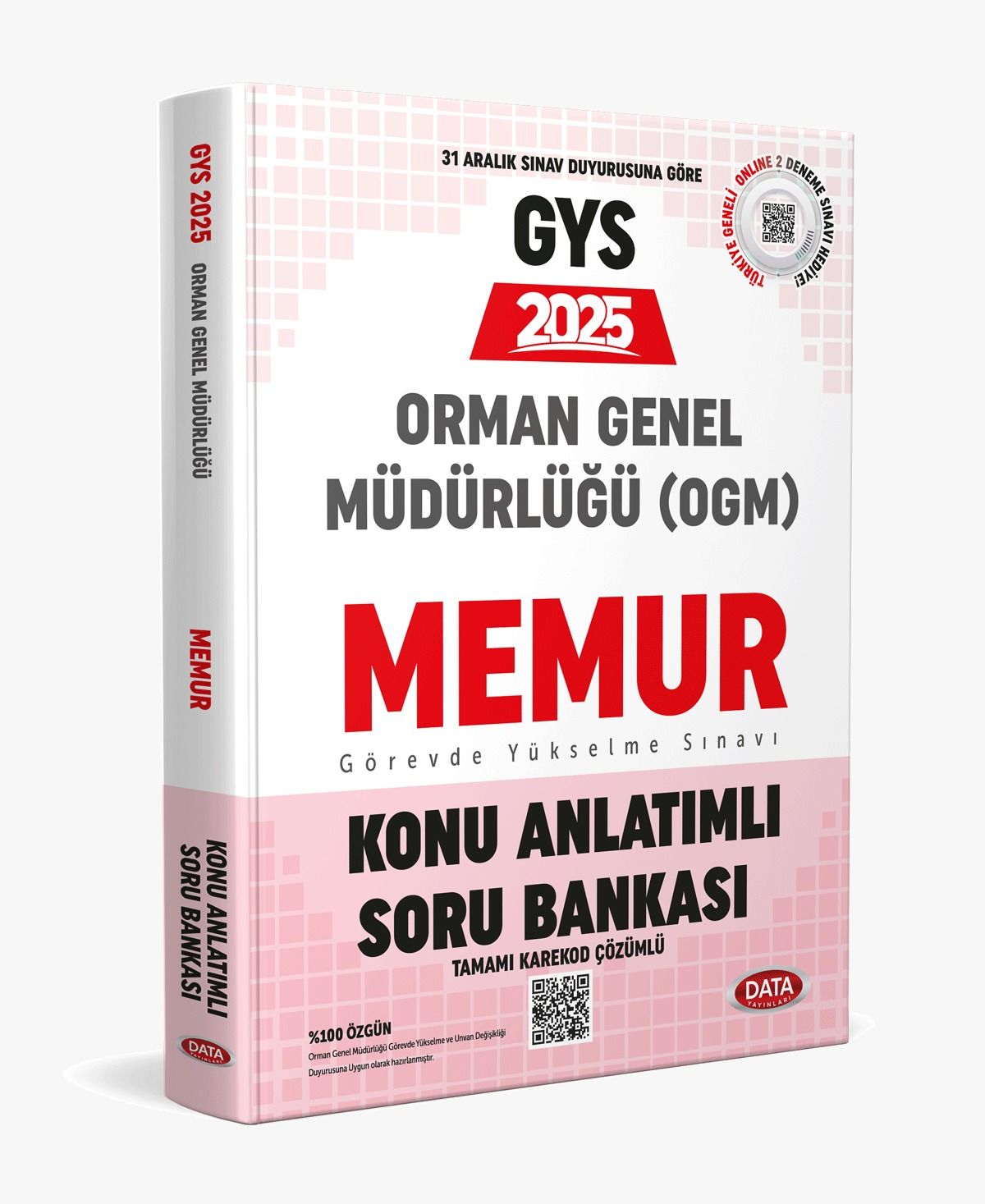 Data GYS 2025 Orman Genel Müdürlüğü Memur GYS Konu Anlatımlı Soru Bankası Data Yayınları