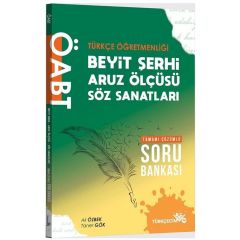 Türkçecim TV ÖABT Türkçe Öğretmenliği Beyit Şerhi-Aruz Ölçüsü-Söz Sanatları Soru Bankası - Ali Özbek, Taner Gök Türkçecim TV Yayınları