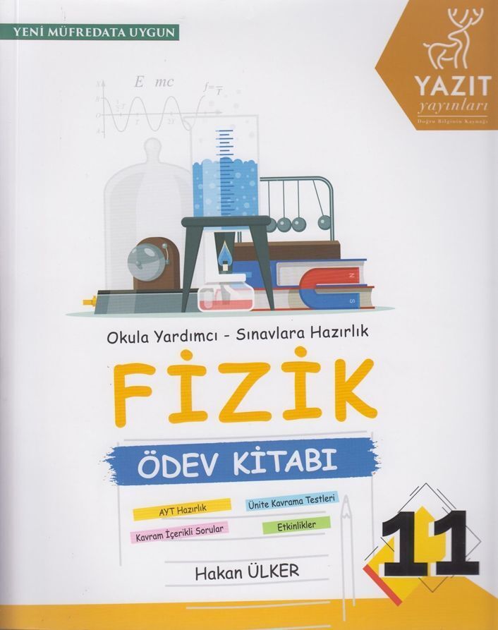 Yazıt Yayınları 11. Sınıf Fizik Ödev Kitabı